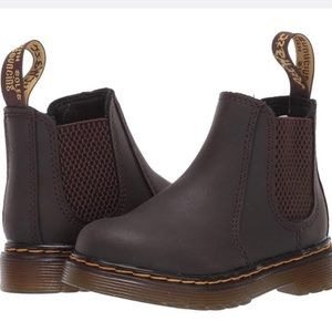 Dr Martens Kids Edition Ankle Boot with Zipper in Gaucho